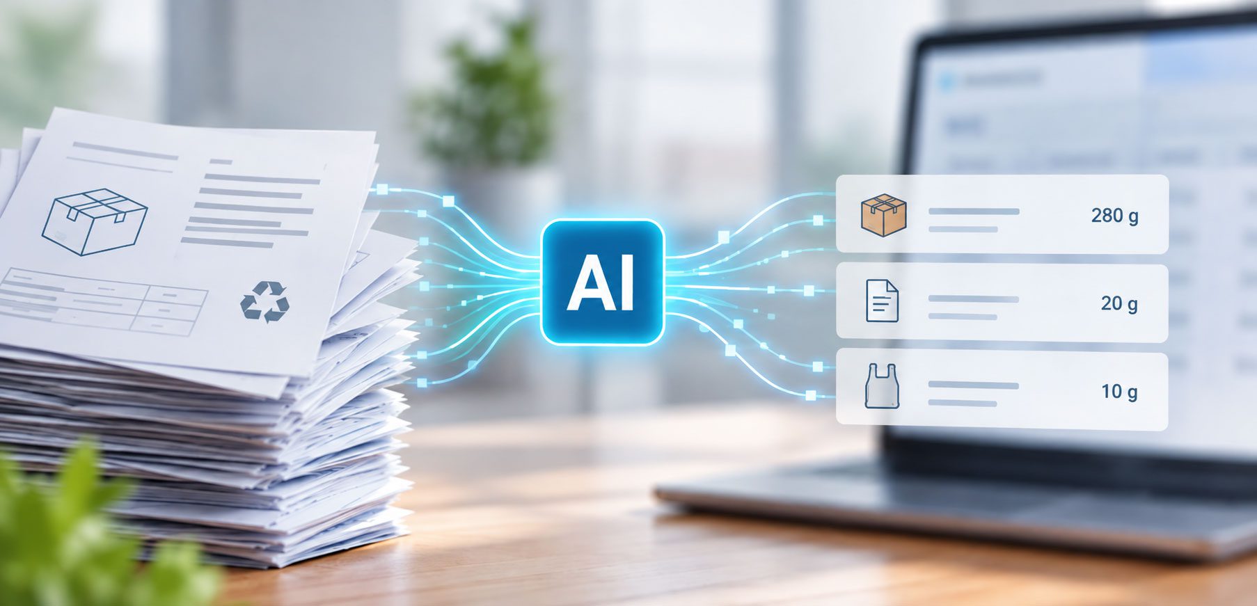AI extracting packaging data for EPR in Microsoft Dynamics 365 Business Central